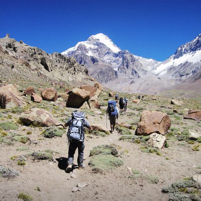 Plaza argentina trekking