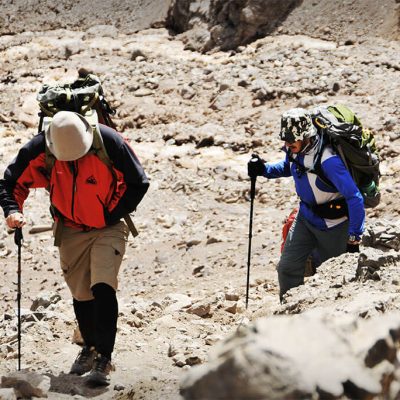 Trekking plaza de mulas